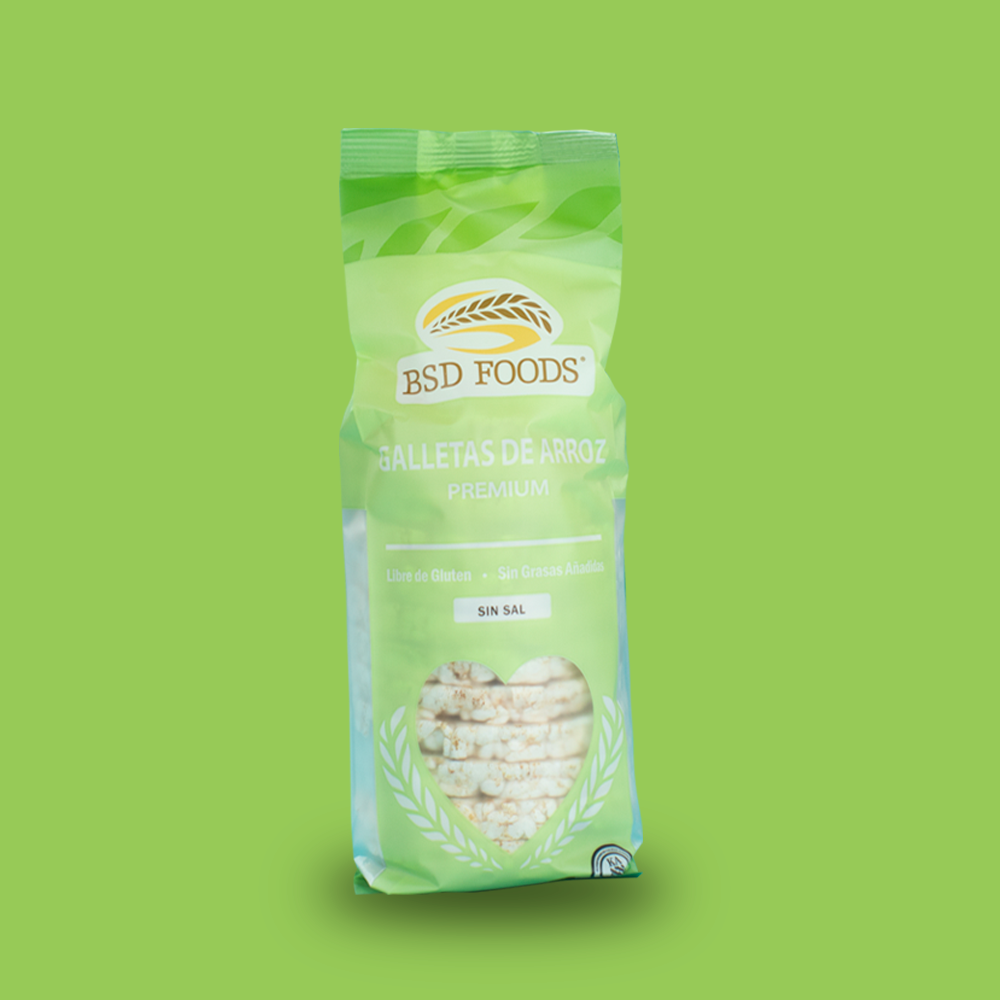 Rice Cakes (Galletas de arroz) - Salt Free
